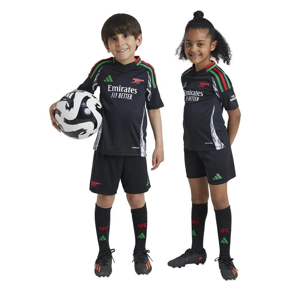 Arsenal 24/25 Away Jersey Kids Full Kit