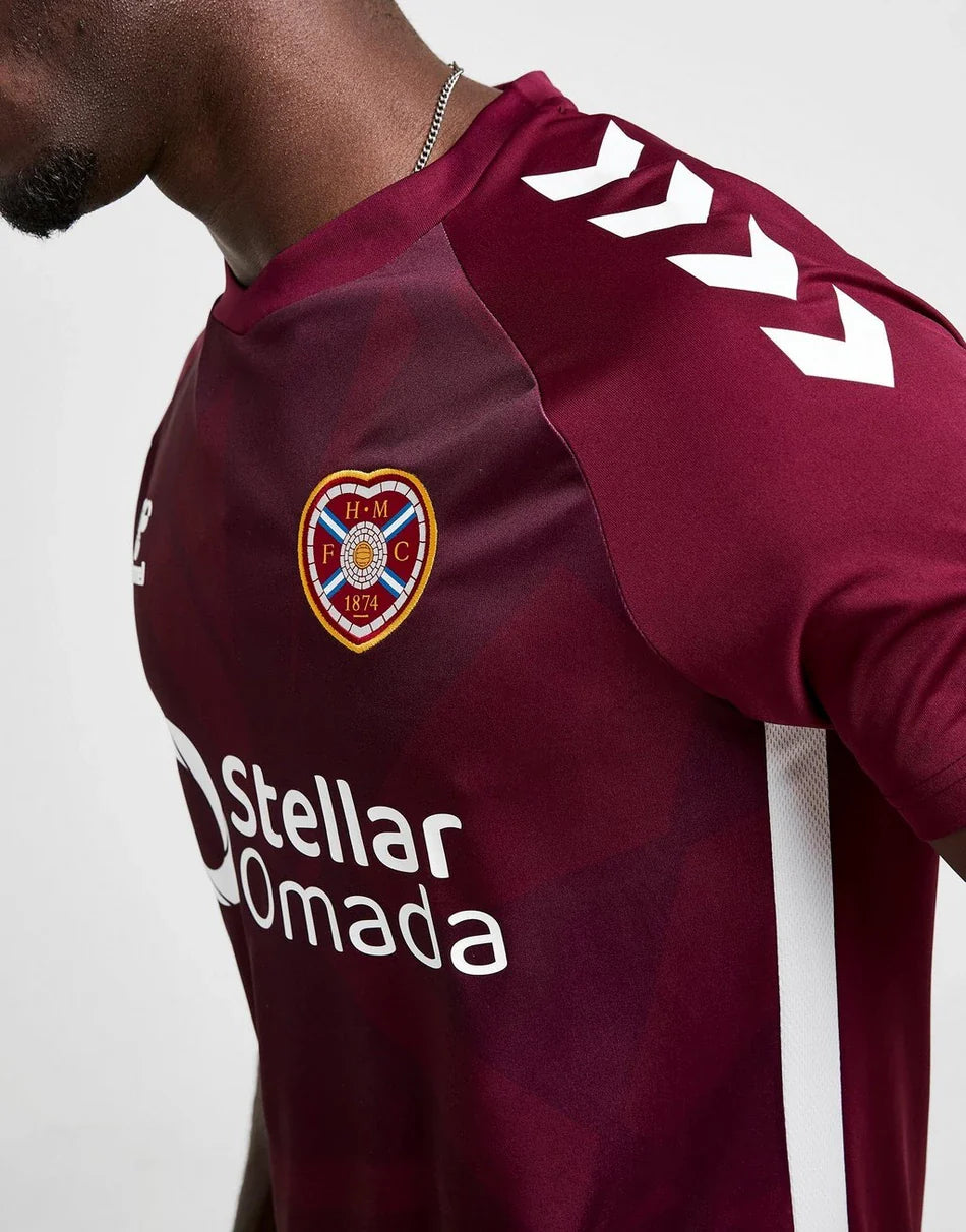 HUMMEL HEARTS FC 2025/26 HOME SHIRT