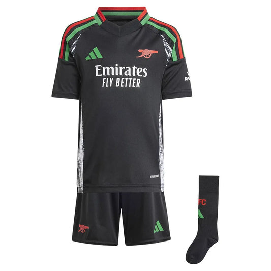 Arsenal 24/25 Away Jersey Kids Full Kit