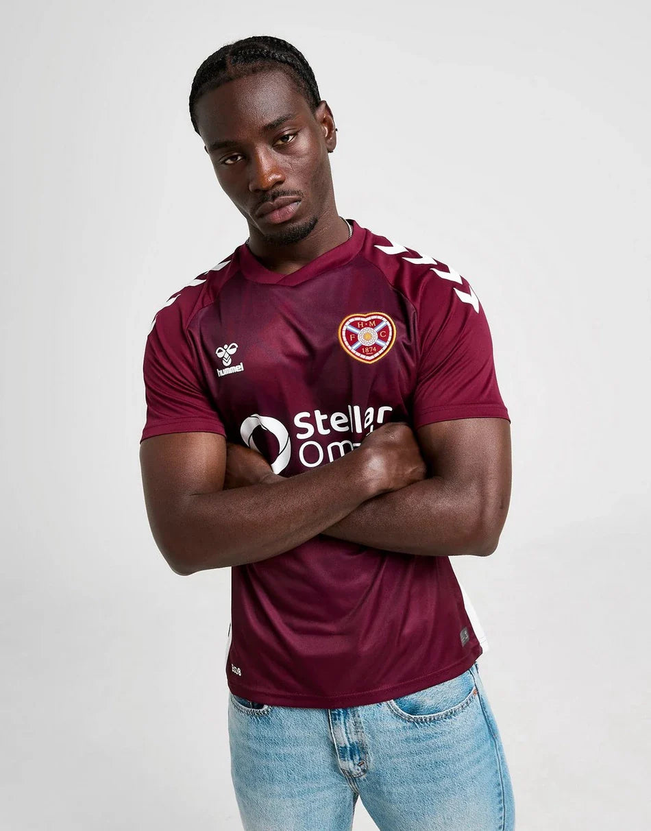 HUMMEL HEARTS FC 2025/26 HOME SHIRT